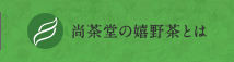 尚茶堂の嬉野茶とは